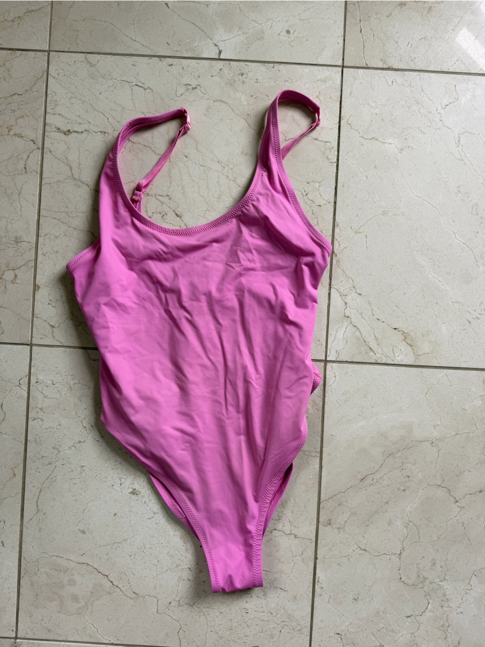 Skims Pink One-Piece Swimsuit